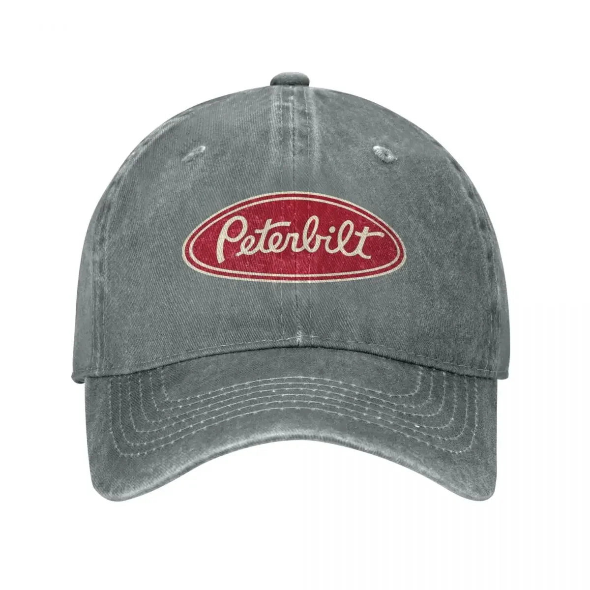 Peterbilt Truck Car Racing Vintage Baseball Cap Vintage Distressed Denim For Men Women