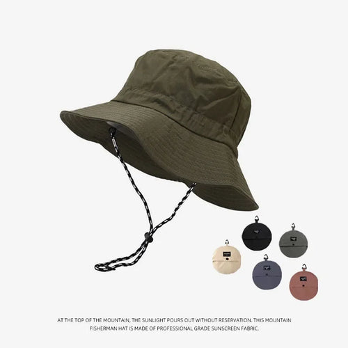 Summer Sun Hat Quick Drying Outdoor Hiking Camping Hat Men's and Women's