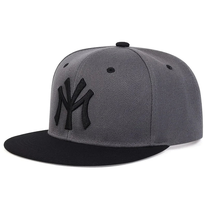 Unisex Letter Embroidery Hip-hop Hats Snapback Cap Baseball Caps Sunscreen Hat Sports Cap
