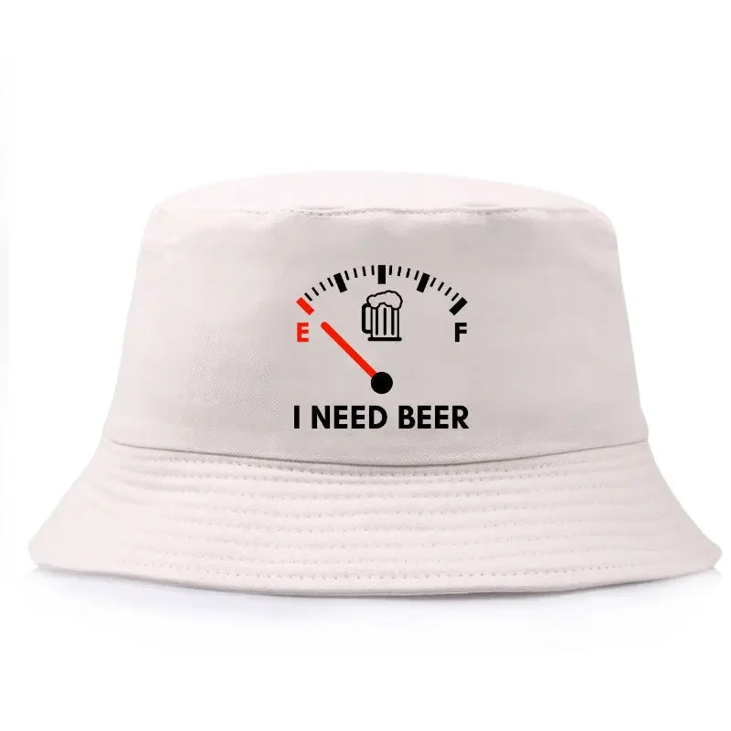 I Need Beer Reversible Bucket Hat For Woman Man