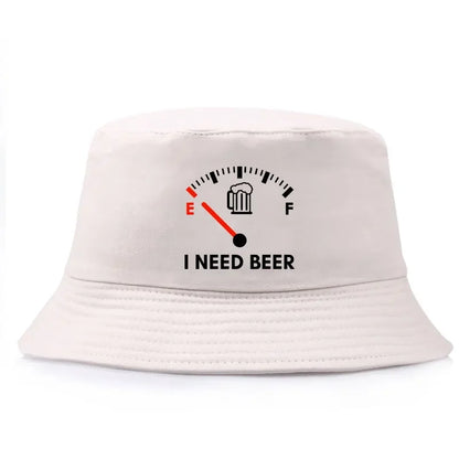 I Need Beer Reversible Bucket Hat For Woman Man