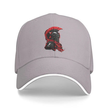 Casual Baseball Cap Spartan Helmet