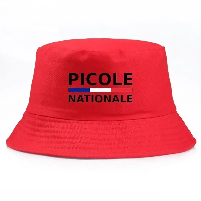 Summer Picole Nationale Bob Man Reversible Bucket Hat Men Women