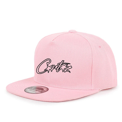 Fashionable English Printed Outdoor Snapback Caps