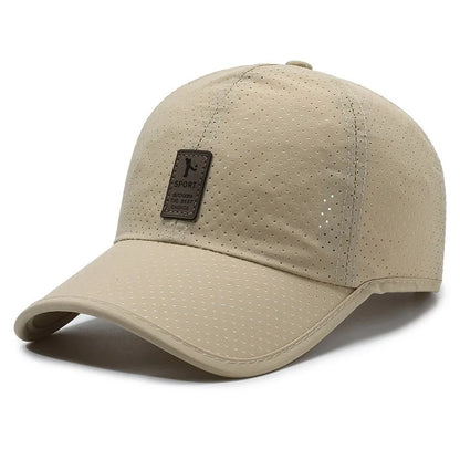 New Quick-Drying Men Mesh Baseball Caps