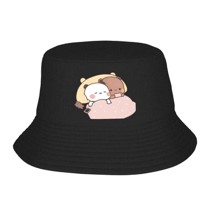 Bucket Hat Cute Happy Bubu Face