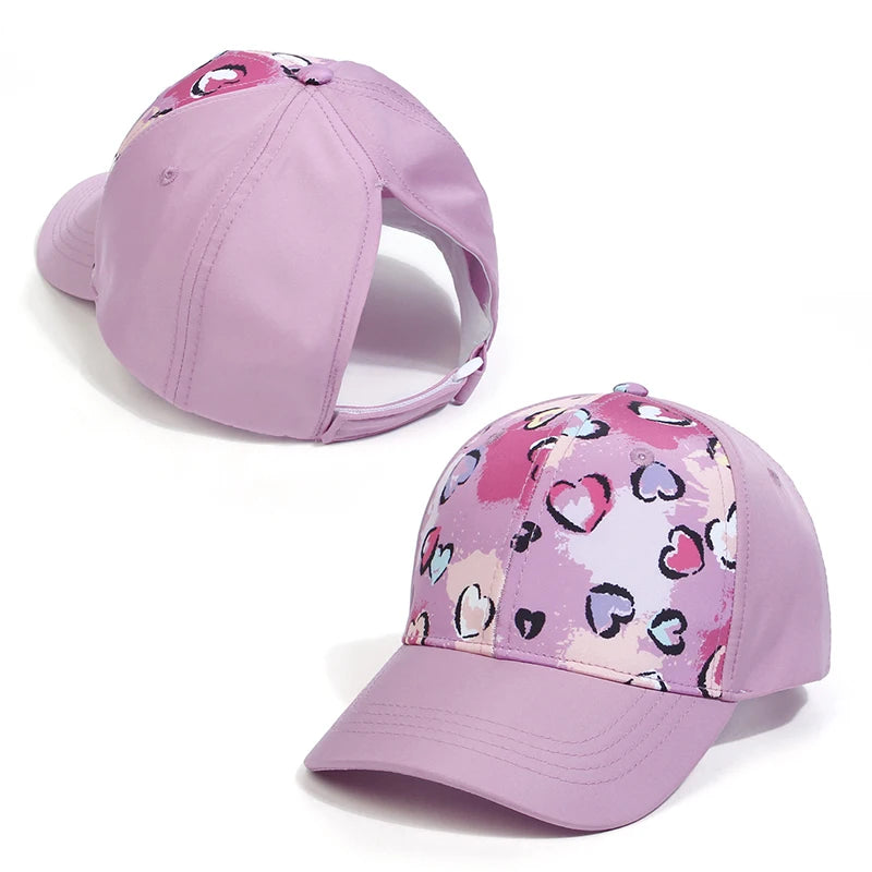 Fashion Kids Baseball Cap For Girls Boys Sun Hat Children