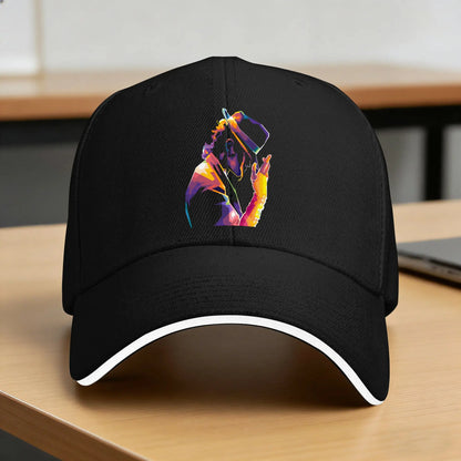 Mj King Of Pop Baseball Cap Michael Jackson
