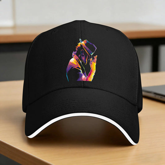 Mj King Of Pop Baseball Cap Michael Jackson