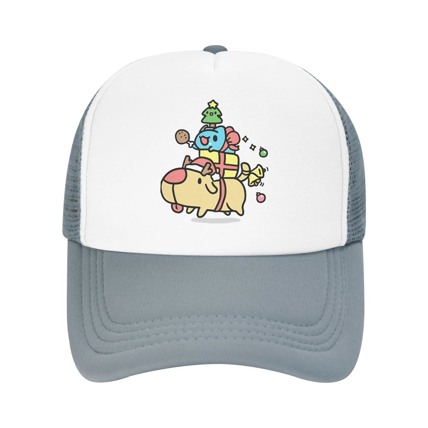 Men Women Bugcat Capoo Bug Cat Trucker Caps Mesh Baseball Cap