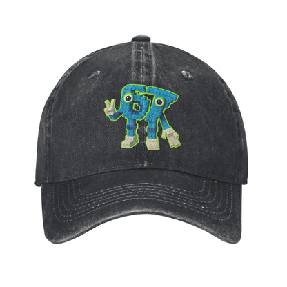 67 Meme Character Brainrot Sun Baseball Cap