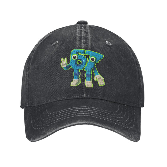 67 Meme Character Brainrot Sun Baseball Cap