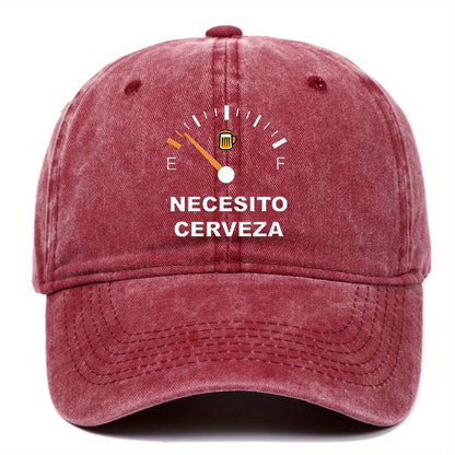 Men's and Women's Washed Duckbill Caps