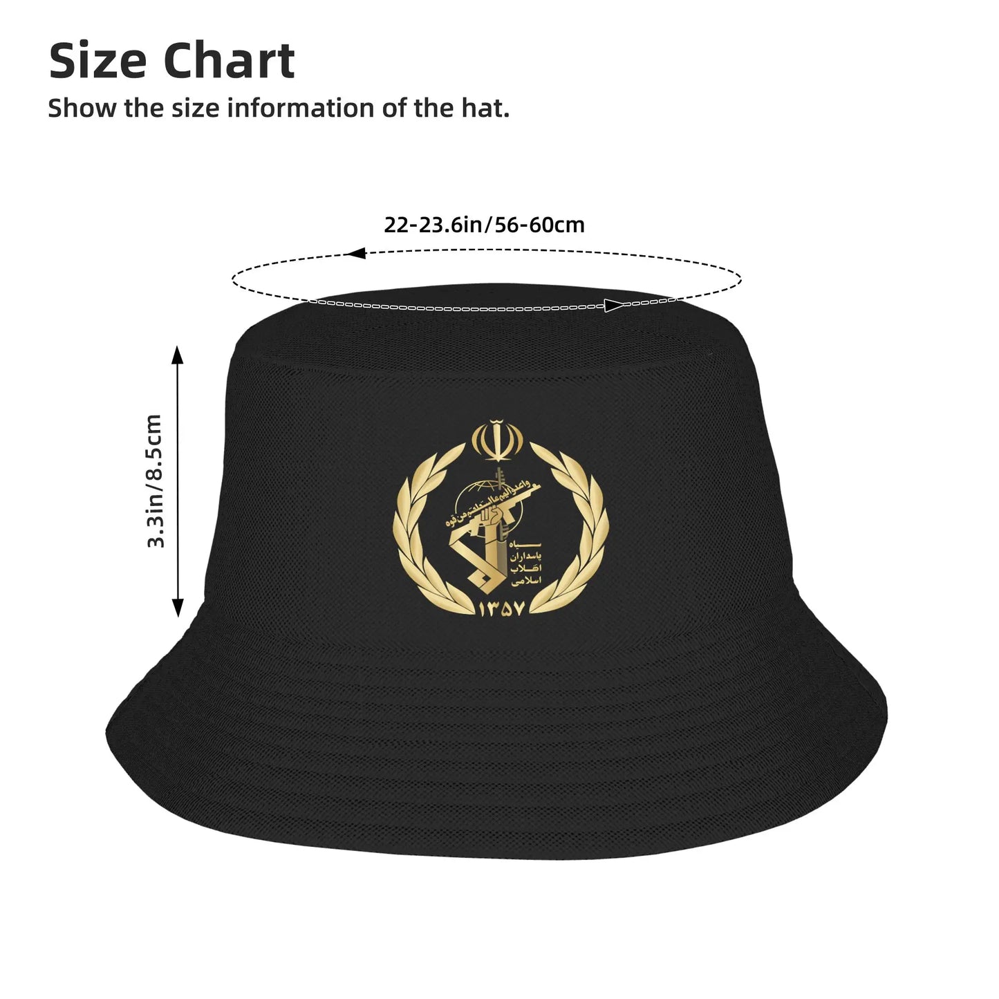 Iran IRGC Bucket Hat Summer
