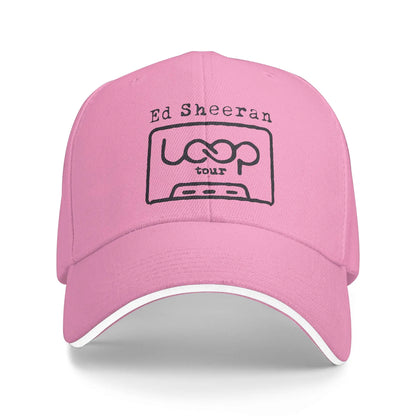 Men Women Ed Sheeran LOOP Tour Hats Trendy Baseball Cap