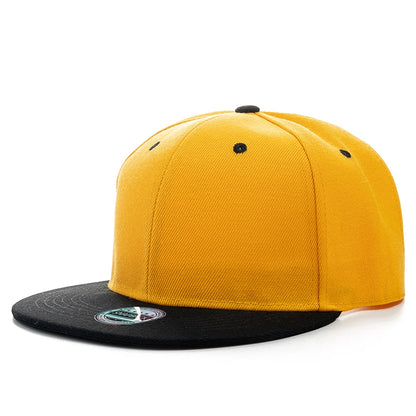 Unisex Cap Plain Snapback Hat High Quality Adult Hip Hop