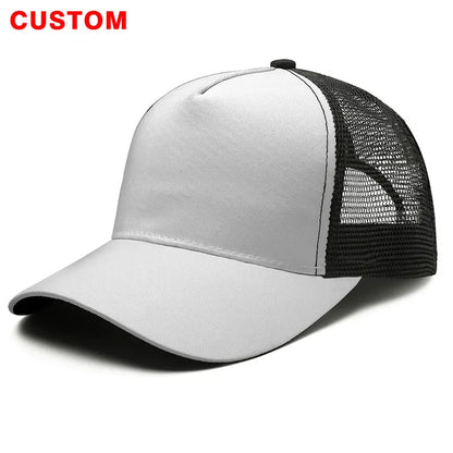Atlas Mountain Dog Aidi Custom Flat Brim Cap Sun Hat Baseball Hat
