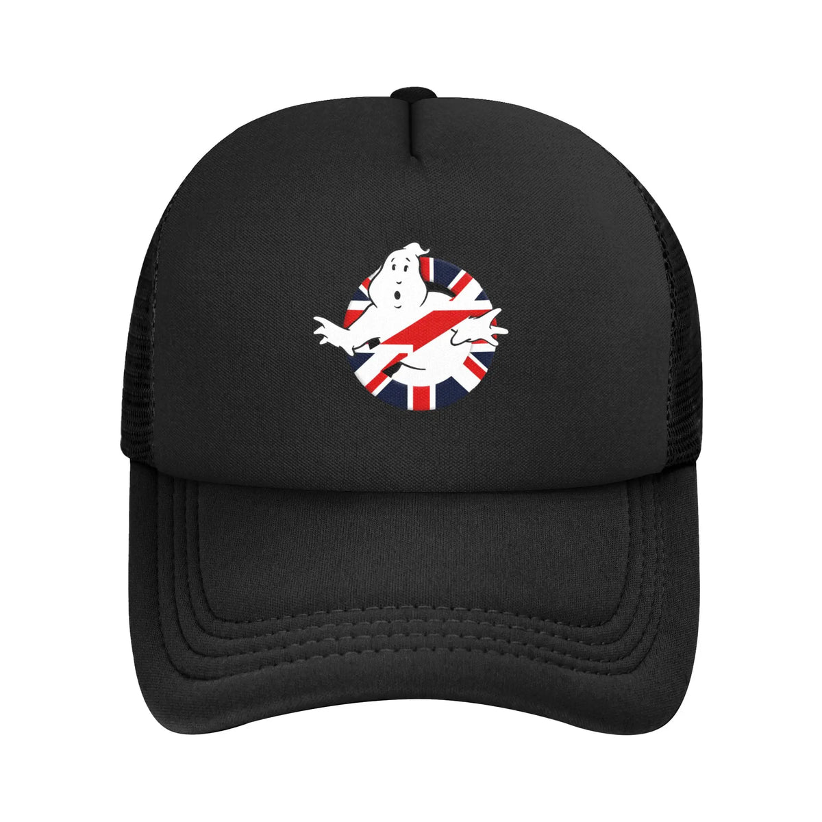 Adult Ghostbuster Monster Movie Trucker Hat Mesh Baseball Cap