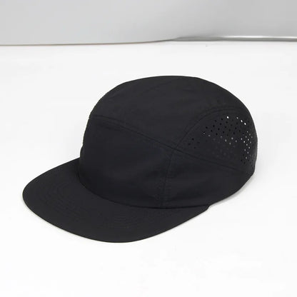 Quick Drying Nylon 5 Panel Snapback Hat For Men Women
