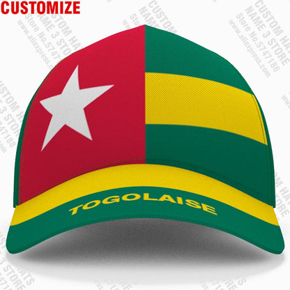 Togo Baseball Caps Free 3d Custom