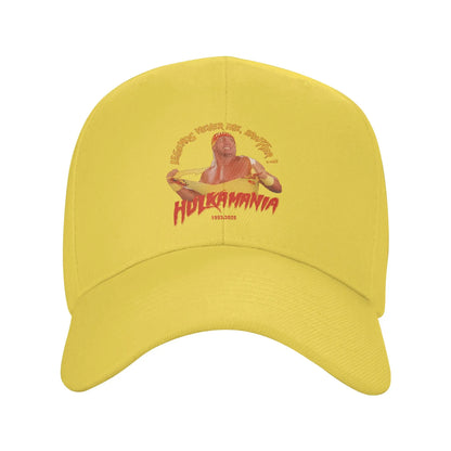 Hulkamania Hulk Hogan Wrestling Hat Adult Sport Baseball Caps