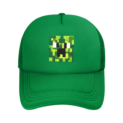 Felt Creepers Mesh Baseball Caps