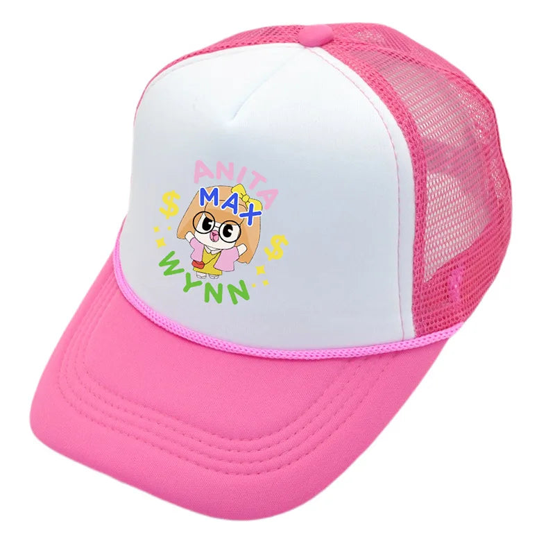 New Model WYNN Sponge Mesh Hat Drake Anita Max Vnn Printed Baseball Caps