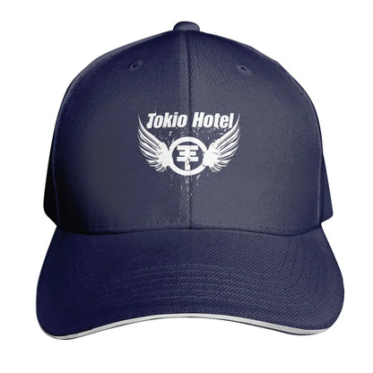 Genres Rock Tokio Hotel Logo Cap Fashion Casual Baseball Caps