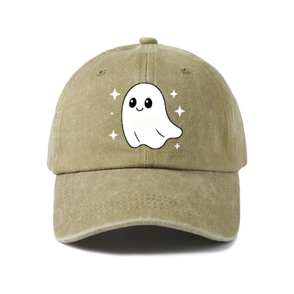 Cute Smiling Ghost Graphic Baseball Cap