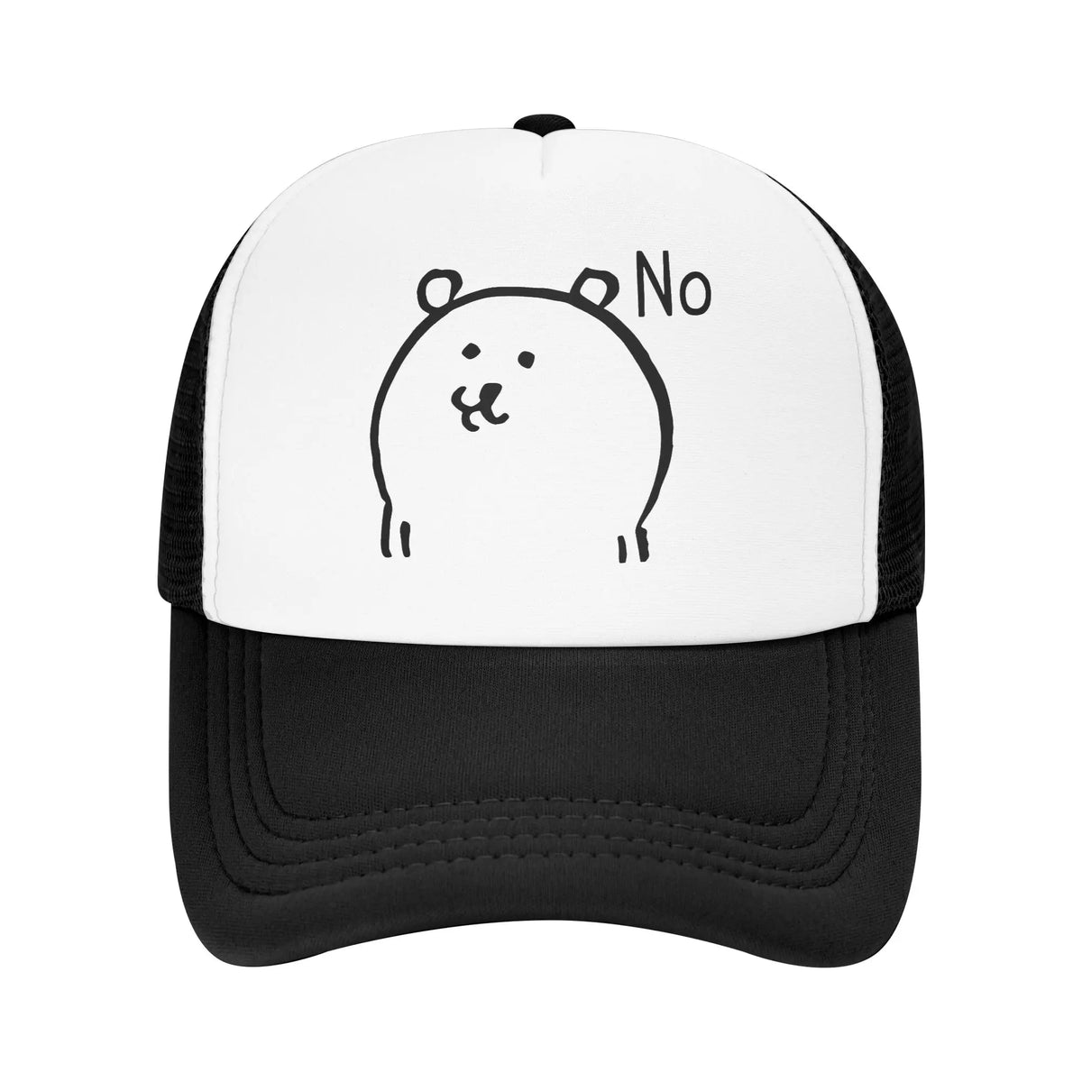 Kawaii Cartoon Joke Bear Baseball Cap