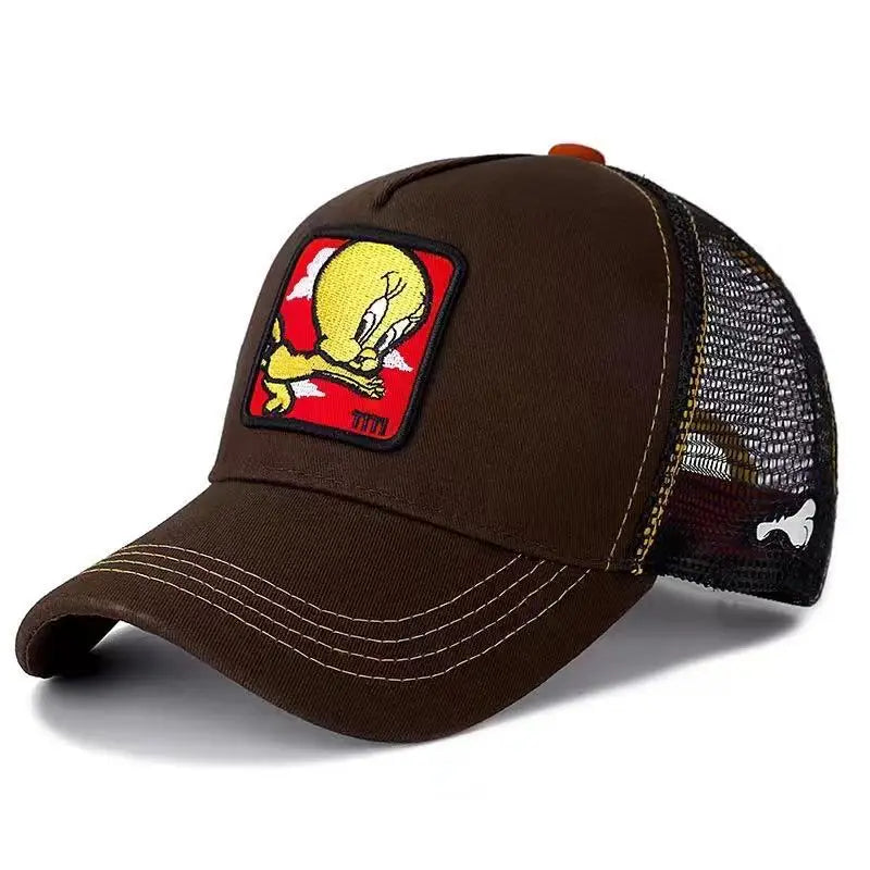New High Quality Brand Anime Cartoon Snapback Cotton Baseball Cap Men Women
