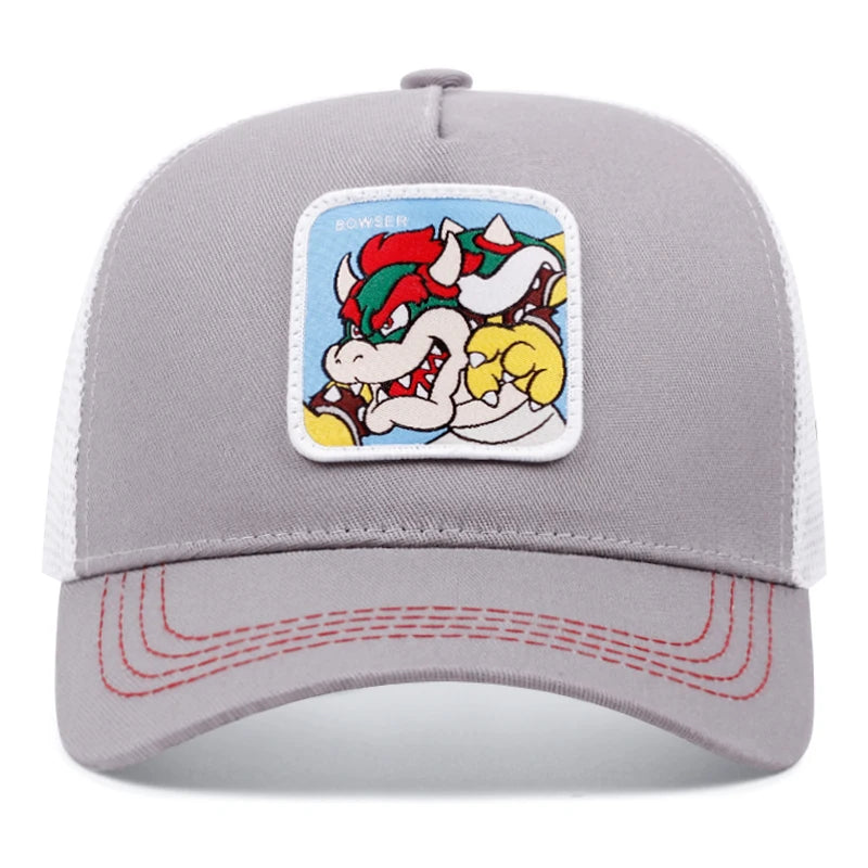 Cartoon Lion Dance Baseball Cap