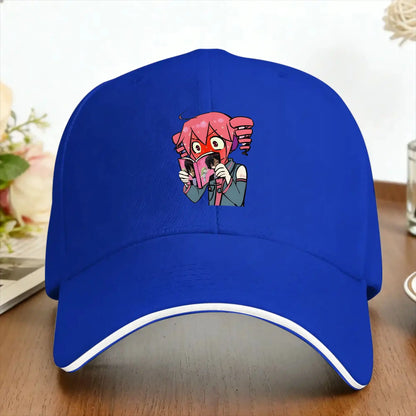 Kasane Teto Vocaloid Art Print Baseball Caps