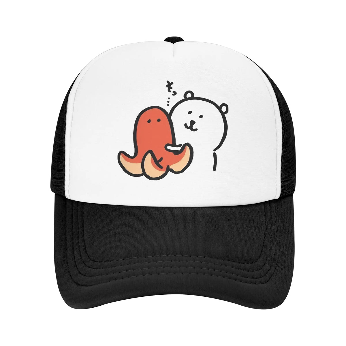 Kawaii Cartoon Joke Bear Baseball Cap