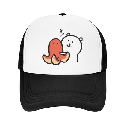 Kawaii Cartoon Joke Bear Baseball Cap