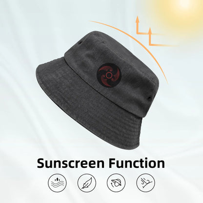 Bucket Hat Uchiha Clan Shinobi Naruto Manga Symbol