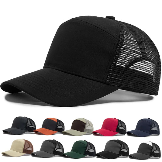 Summer 7 Panel Baseball Cap Fashion Hip Hop Mesh Caps Men Women