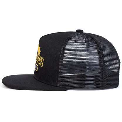 Unisex TWISTED TEAS Letter Embroidery Hip-hop Net Hats Spring Summer Snapback Caps