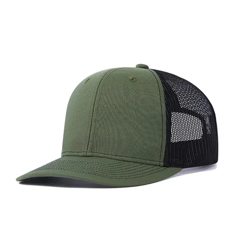 Hot Sale Unisex Snapback Cap for Men Women Slight Curved Brim Style Trucker Hat