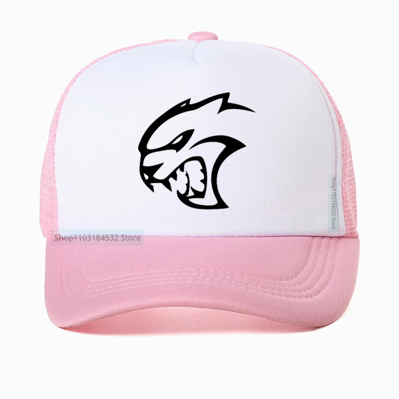 Hellcat Head Mesh Baseball Cap