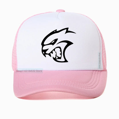 Hellcat Head Mesh Baseball Cap