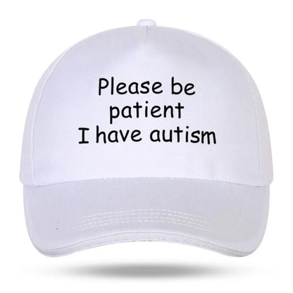 Please Be Patient I Have Autism Cap Baseball Cap