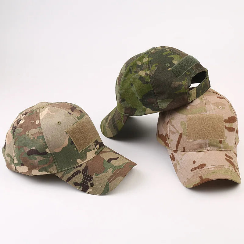 Men Camouflage Baseball Cap Camo Hat Camouflage