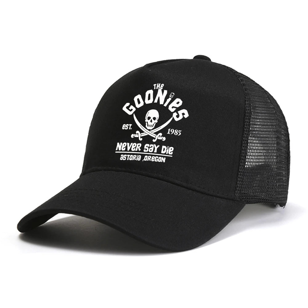 The Goonies Est 1985 Never Say Die Men's Baseball Cap