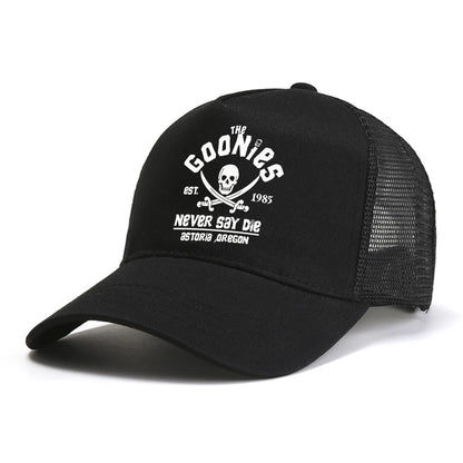 The Goonies Est 1985 Never Say Die Men's Baseball Cap
