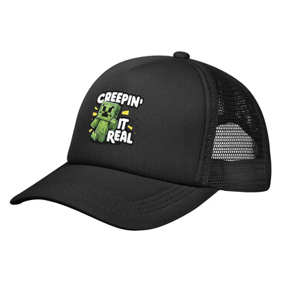 Creepers  Fan Art Design Mesh Baseball Cap