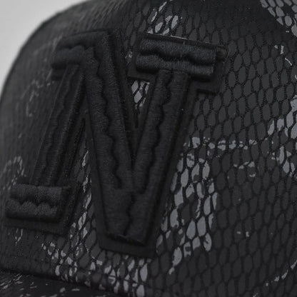 New Mesh Baseball Caps For Men Casual Embroidered Snap Back Mens Caps