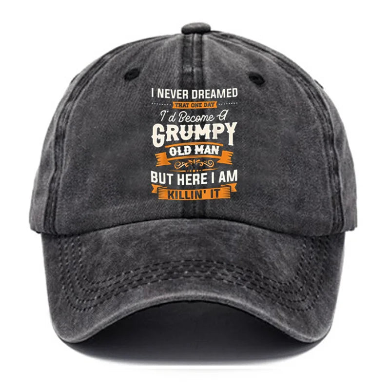 Men's Baseball Cap With Fun Printed Patterns For Daily
