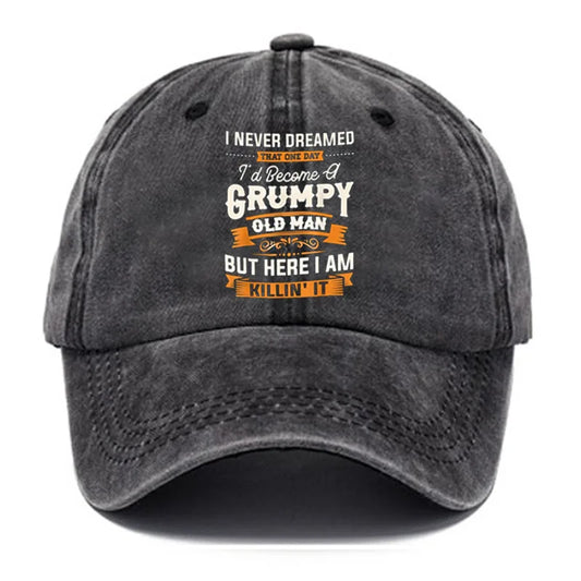 Men's Baseball Cap With Fun Printed Patterns For Daily