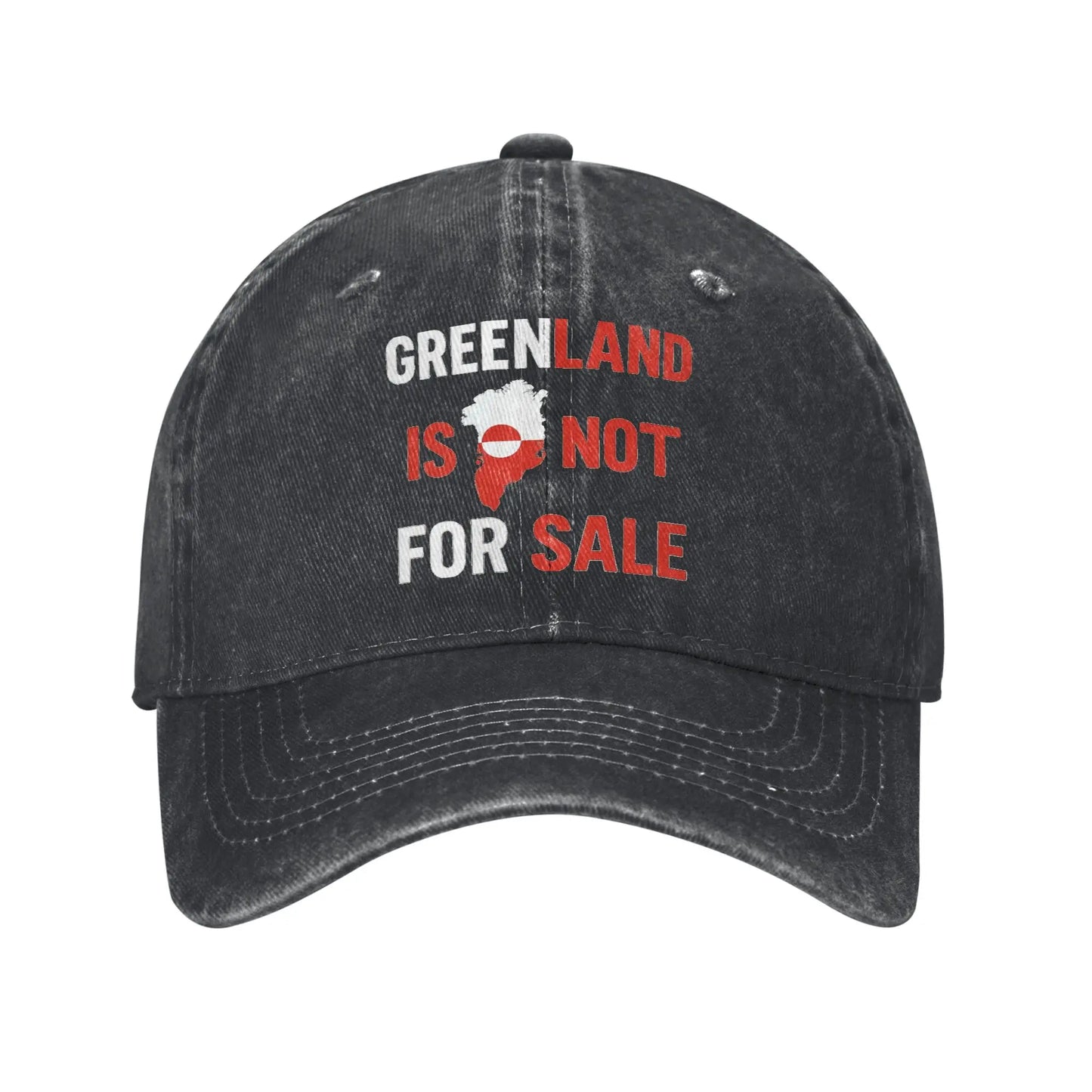 Greenland Is Not For Sale Baseball Cap Merch For Men Women